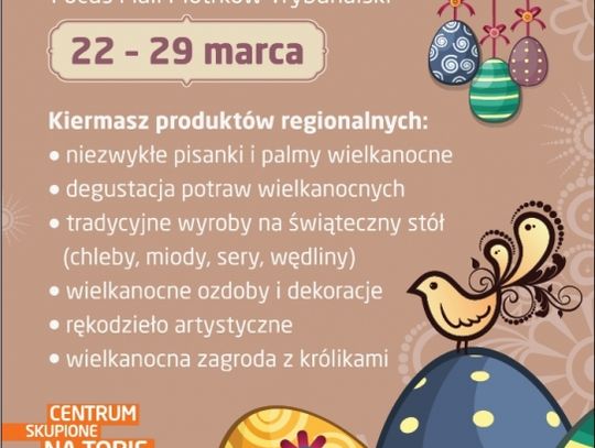 Jarmark Wielkanocny w Focus Mall Piotrków Trybunalski