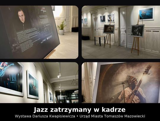 Jazz zatrzymany w kadrze – wystawa w Tomaszowie