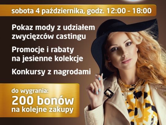 „Jesień w modzie” w Focus Mall Piotrków Trybunalski