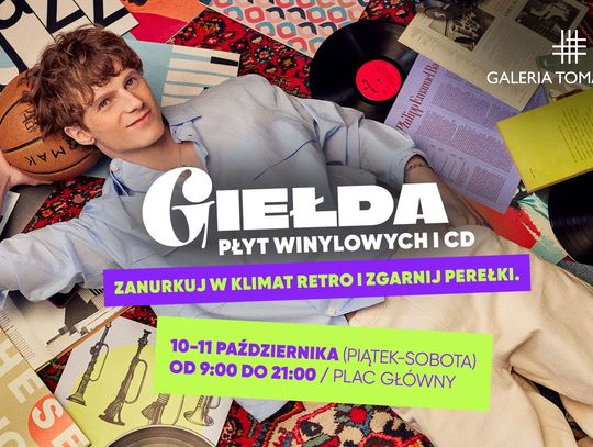 Jesienna Giełda Płyt Winylowych i CD w Galerii Tomaszów