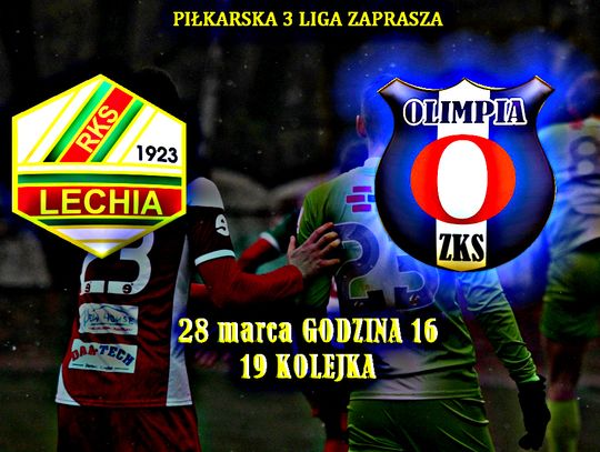 Już dziś mecz z Olimpią o ligowe punkty