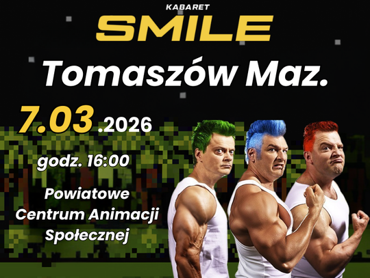 Kabaret SMILE już 7 marca w Tomaszowie Mazowieckim!