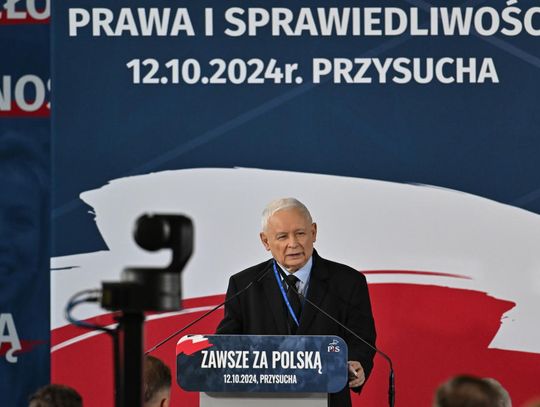 Kaczyński: konsolidacja z Suwerenną Polską to sygnał dla społeczeństwa, że polski obóz patriotyczny się jednoczy