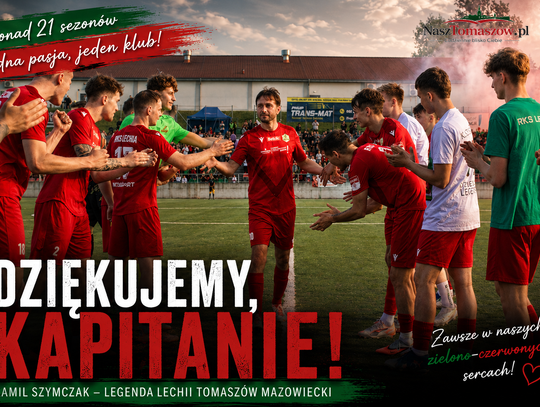 Kamil Szymczak pożegnał się z Lechią. Wynik był tylko tłem dla legendy