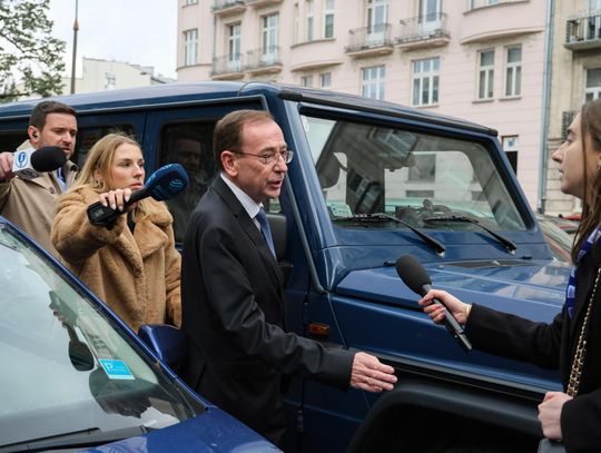 Kamiński przybył do Prokuratury Okręgowej w Warszawie, gdzie ma usłyszeć zarzut