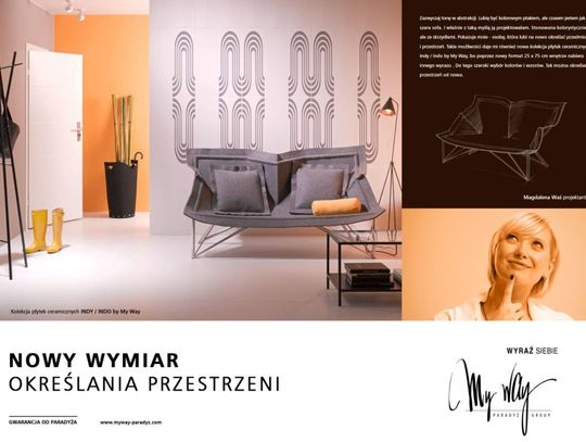 Kampania My Way Paradyż Group –  piękno polskiego designu!