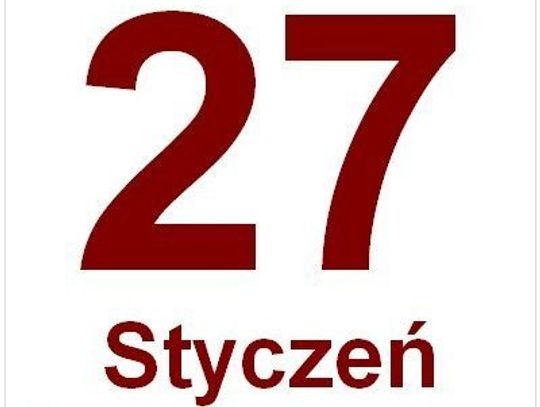 Kartka z kalendarza - 27 stycznia