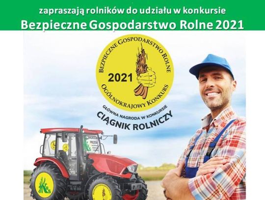 Kasa Rolniczego Ubezpieczenia Społecznego  zaprasza do udziału w XVIII Ogólnokrajowym Konkursie  Bezpieczne Gospodarstwo Rolne