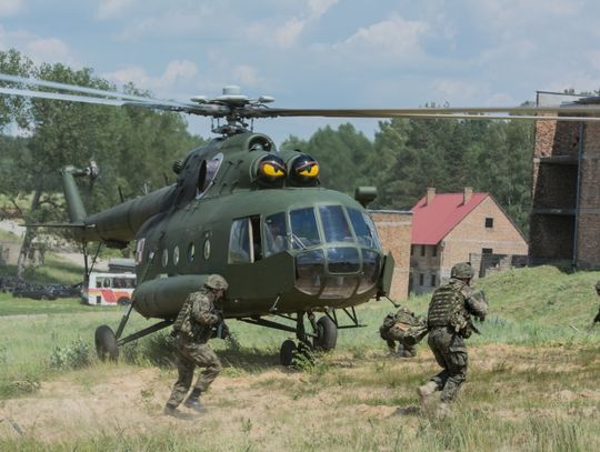 Kawalerzyści na kolejnym dniu Anakondy
