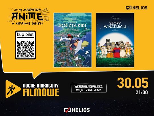 Kino Helios przedstawia  Mini Maraton Anime