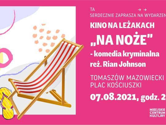 „Kino na leżakach” wraca do Tomaszowa 