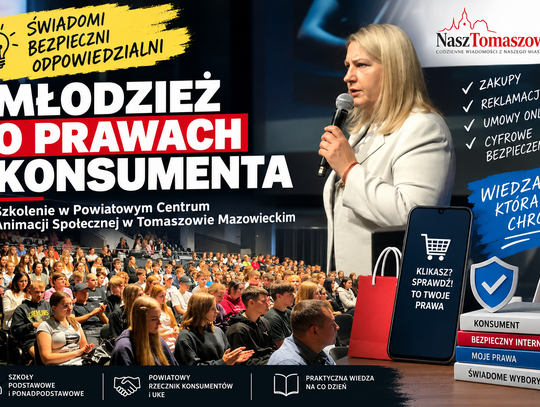 Klikasz, płacisz, zawierasz umowę. Młodzi z powiatu uczyli się, jak nie wpaść w konsumenckie pułapki