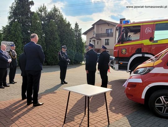 Kolejna jednostka OSP z nowymi wozami