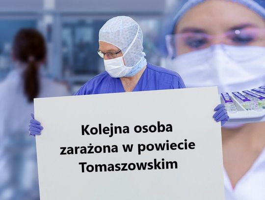 Kolejna osoba zarażona koronawirusem w powiecie tomaszowskim