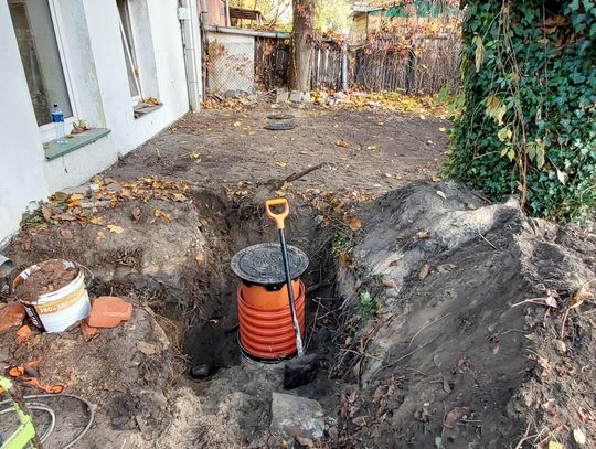 Kolejne budynki z przyłączami