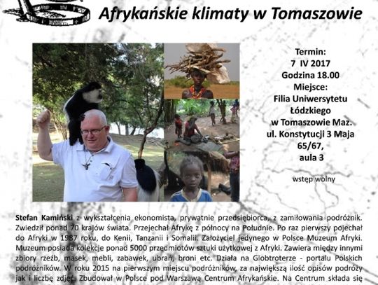 Kolejne spotkanie przy globusie - Stefan Kamiński