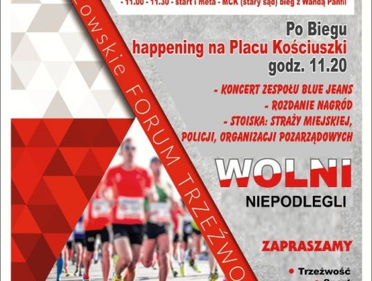 Kolejny Bieg Trzeźwości już w najbliższą niedzielę