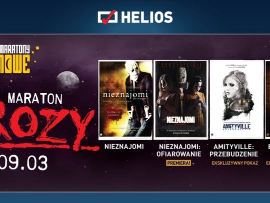 Kolejny Maraton Grozy w tomaszowskim Heliosie