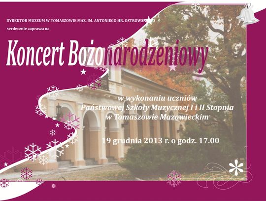 Koncert Bożonarodzeniowy w Muzeum