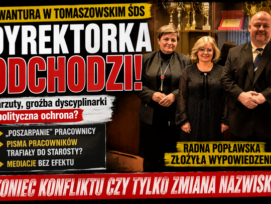 Koniec konfliktu w tomaszowskim ŚDS? Dyrektorka odchodzi po miesiącach napięć i skandalu