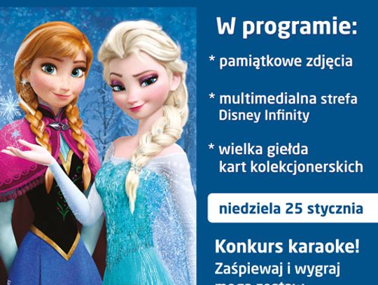 Kraina Lodu Disneya w Focus Mall Piotrków Trybunalski.