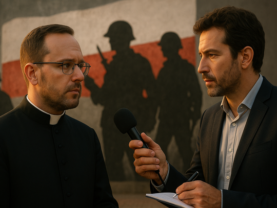 Ks. Mateusz Markiewicz: mamy obowiązek obrony ojczyzny, kiedy zostanie zaatakowana niesłusznie (wywiad) Ks. Mateusz Markiewicz: mamy obowiązek obrony ojczyzny, kiedy zostanie zaatakowana niesłusznie (wywiad)