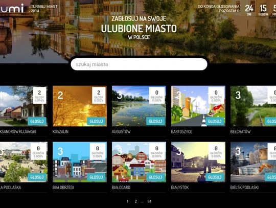 Łączy nas Tomaszów! Głosujemy na nasze miasto!