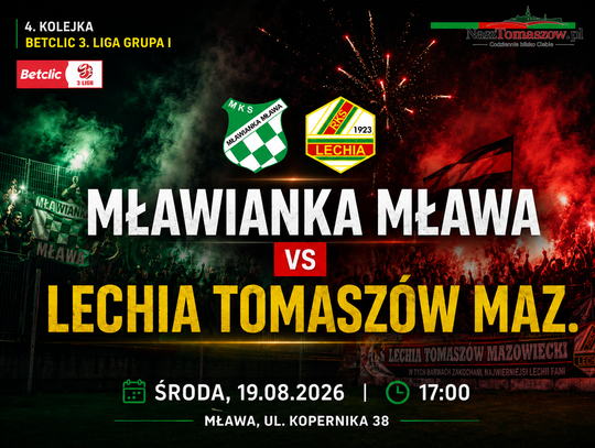 Lechia jedzie odczarować Mławę. Po efektownym zwycięstwie czas na trudny wyjazd