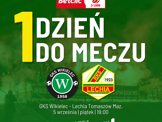 Lechia Tomaszów Mazowiecki. Daleki wyjazd, ważne punkty do odzyskania oddechu