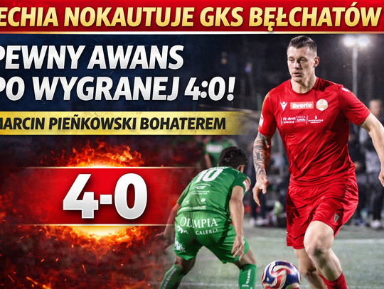 Lechia Tomaszów Mazowiecki rozbiła GKS Bełchatów. Pewny awans i mocny sygnał przed kolejną rundą Lechia Tomaszów Mazowiecki rozbiła GKS Bełchatów. Pewny awans i mocny sygnał przed kolejną rundą
