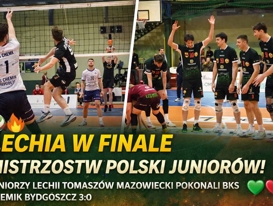 Lechia Tomaszów Mazowiecki w finale Mistrzostw Polski Juniorów. Wielkie emocje w hali
