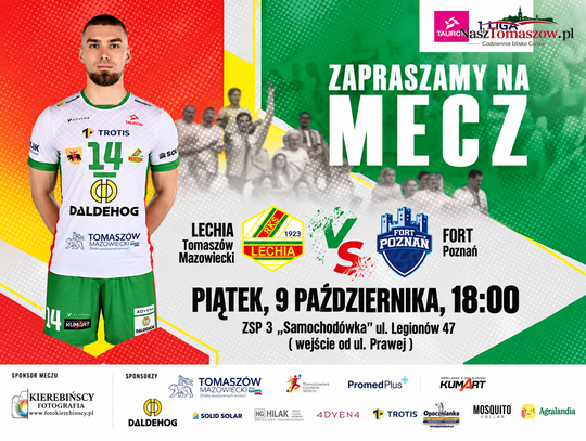 Lechia wraca przed własną publiczność. W piątek siatkarskie emocje w Samochodówce
