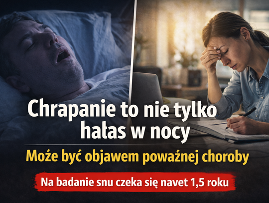 Lekarze alarmują: problemy ze snem rosną. Na badanie trzeba czekać nawet 1,5 roku