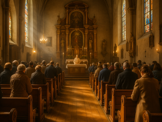 Liczenie wiernych podczas niedzielnych praktyk religijnych - za miesiąc