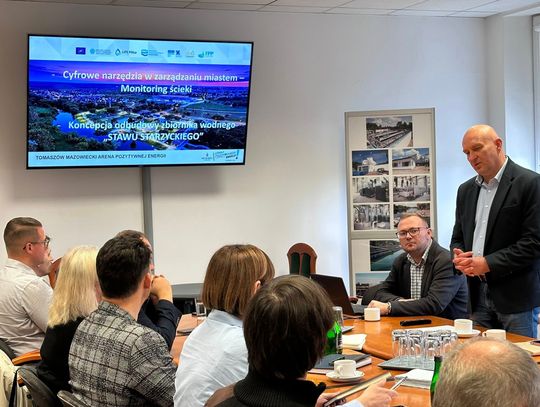 LIFE Pilica w Tomaszowie. Co ustalono na spotkaniu w oczyszczalni i dlaczego to ważne dla całej zlewni?