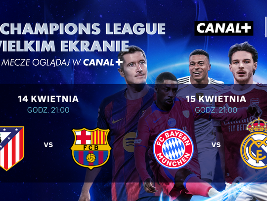 Liga Mistrzów UEFA w kinie? Tak wygląda futbol przyszłości