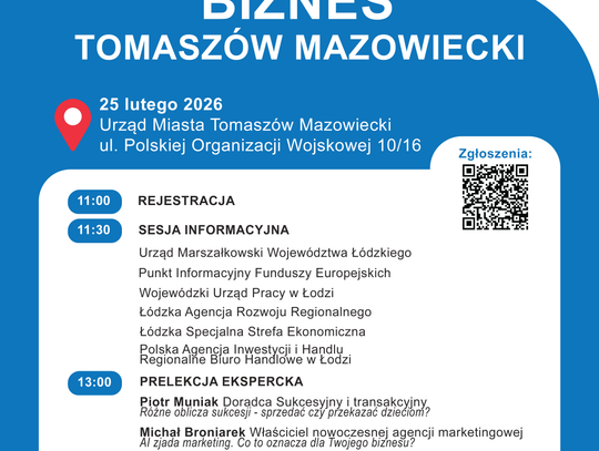 Łódzkie Inspiruje Biznes w Tomaszowie