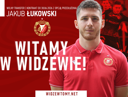 Łukowski pierwszym wzmocnieniem Widzewa