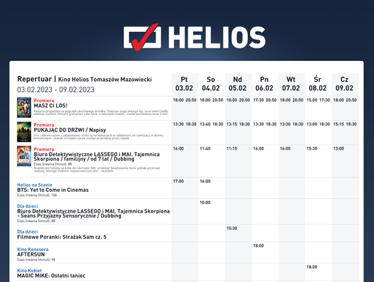 Lutowe nowości na ekranach kin Helios