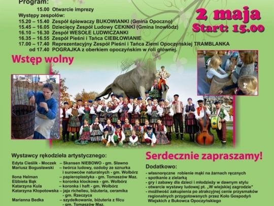 Majowy Piknik Ludowy w Skansenie