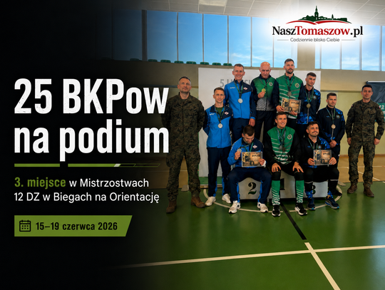 Mapa, kompas i charakter. 25 BKPow na podium Mistrzostw 12 DZ w Biegach na Orientację