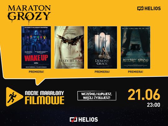 Maraton Grozy w kinach Helios