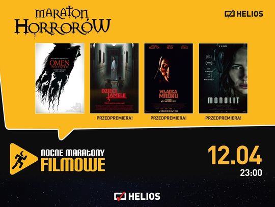 Maraton Horrorów już w najbliższy piątek na ekranach kin Helios!