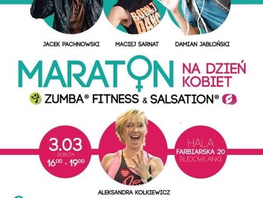 Maraton na Dzień Kobiet Zumba ® Fitness &amp; Salsation ®
