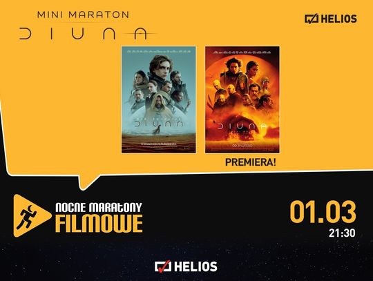 Maraton z widowiskową „Diuną” w kinach Helios!