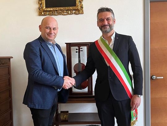 Marcin Witko z wizytą w Tortonie