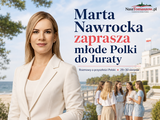 Marta Nawrocka zaprasza młode Polki do Juraty. „O jakiej Polsce marzycie?”