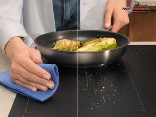 Matowa płyta indukcyjna SaphirMatt® pomaga dłużej zachować estetyczny wygląd kuchni