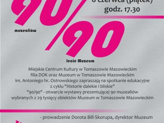 MCK i Muzeum im. A. hr. Ostrowskiego zapraszają na spotkanie edukacyjne  i wernisaż wystawy