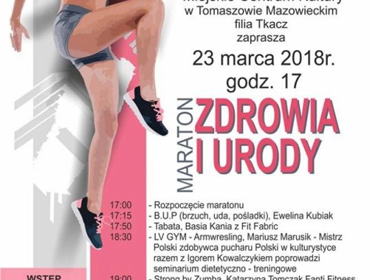 MCK zaprasza na Maraton Zdrowia i Urody
